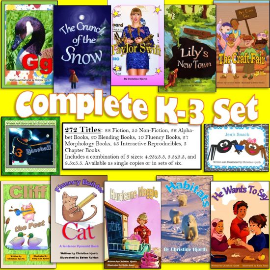 Complete K-3 Set - All types are included - 272 Titles BEST VALUE
