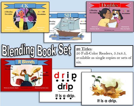 Blending Practice Decodables - 20 Titles