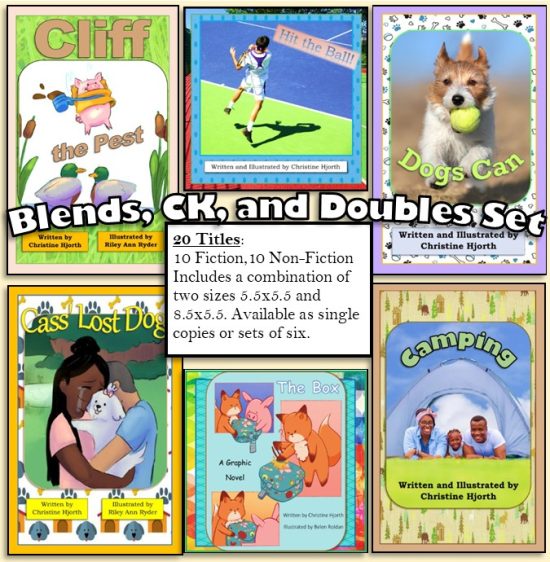 Blends, -CK, and Doubles Set - 20 Titles