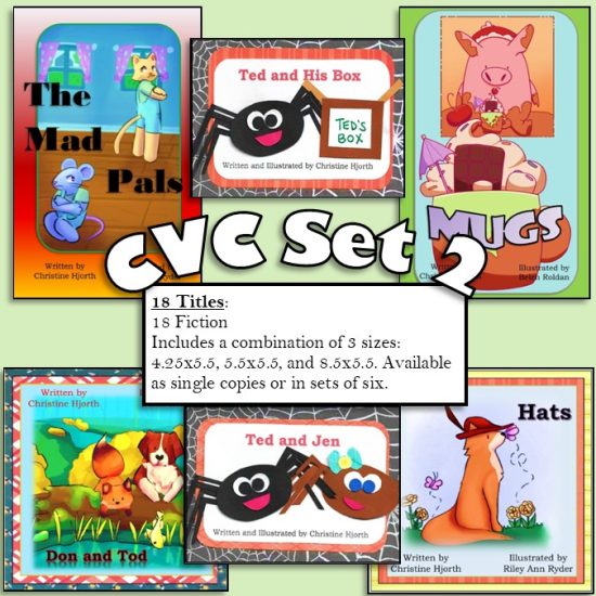 CVC 2 Set - 18 Titles