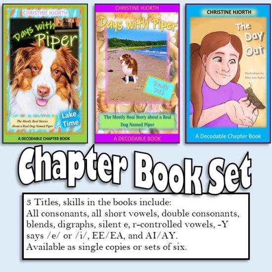 Decodable Chapter Books - 3 Titles