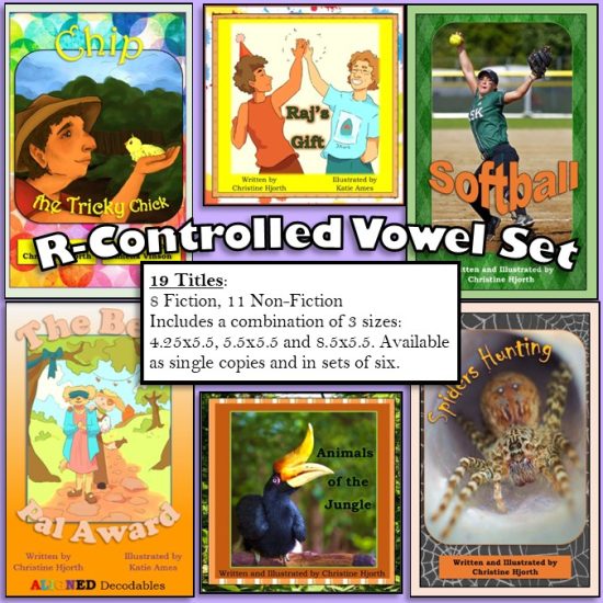 R-Controlled Vowel Set - 19 Titles