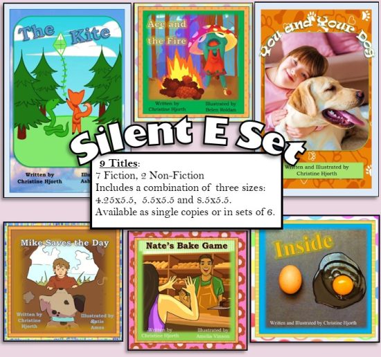 Silent E Set - 9 Titles